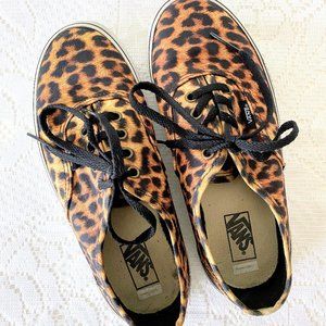Kids Lace Up VANS | Cheetah Print Shoes | Leopard Print Sneakers | Skate Shoes 3
